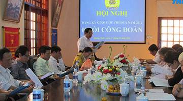 Thien Tan Group: Conference to registration for competition covenantal of Trade Union sector 2016