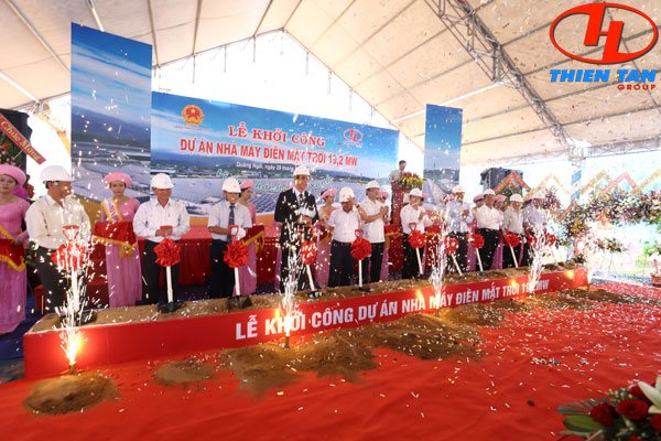 Mo Duc Solar Power Groundbreaking